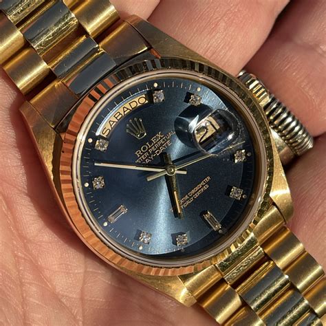 rolex 18038 caliber|Rolex 18038 diamond dial.